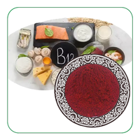 Ausreson Poudre de Vitamine B12 Naturelle, Complément Énergétique, CAS 68-19-9, Qualité Alimentaire, 99% Vitamine B12
