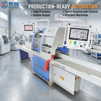 Scie de coupe transversale CNC automatique pour la production de structures en bois et usines de canapés - Machine de coupe de s
