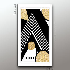 <span class=keywords><strong>Dipinti</strong></span> astratti Semi <span class=keywords><strong>geometrici</strong></span> fatti a mano facile arte della parete moderna decorazione - Product Image 3