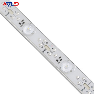 Barres lumineuses LED étanches et fines avec rétroéclairage, 14 LED, bande LED en aluminium 3030, 160 °   Barre de pixels LED 16,8W 12000K pour boîte lumineuse extérieure - Product Image 1