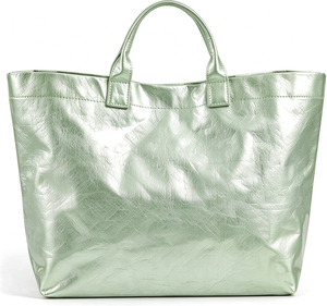 Large Tyvek Water Resistant & Waterproof Letter Pattern Tote <b>Bag</b> for <b>Women</b> Fashion Hobo Handbag Daily <b>Travel</b> - Product Image 1