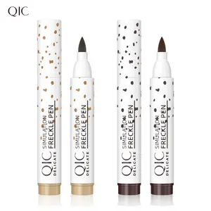 Waterproof freckles brown naturally easy to color spotted eyeliner pen