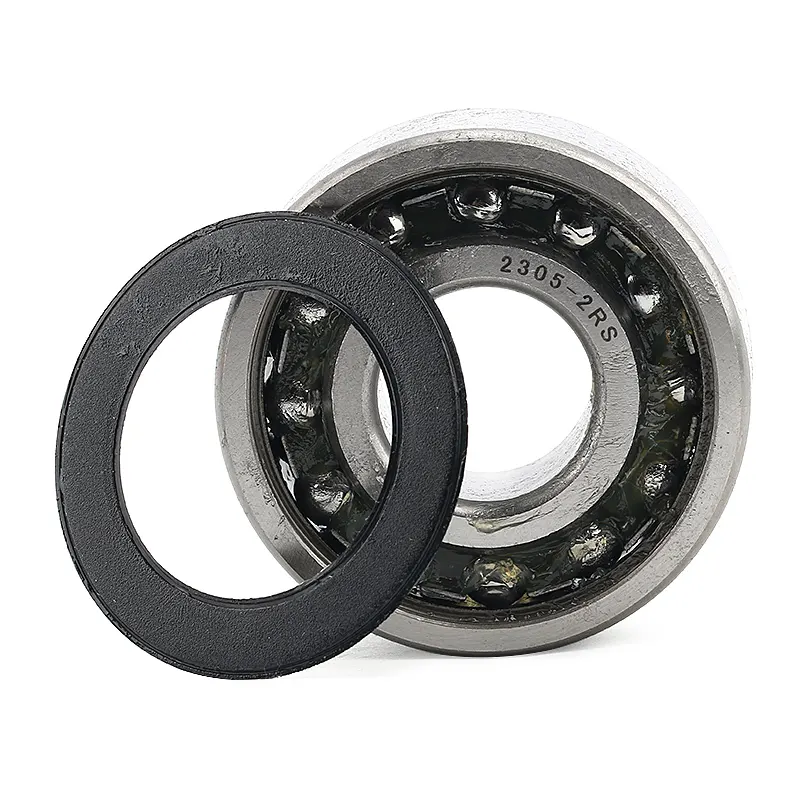 Double Rubber Sealed 2303-2RS 2303.2RSJ1 Self Aligning Ball Bearing 17x47x19mm 2303DDU 2303RU Bearing