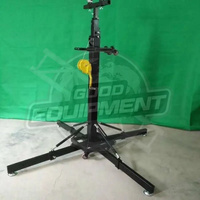 Torre de elevación de alta resistencia para altavoces Line Array con manivela para truss de iluminación de eventos
