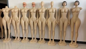 Mannequin en plastique pour femmes de taille personnalisable chaude avec corps entier et tête Mannequin du haut du corps de grande taille - Product Image 4