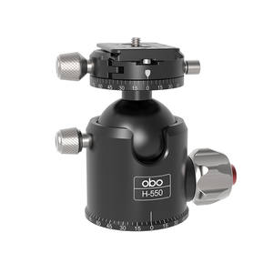 <span class=keywords><strong>Manveo</strong></span> H550 accessoires de chasse en aluminium double tête sphérique de trépied panoramique - Product Image 1