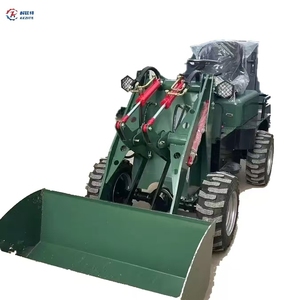 ミニホイールバックホーコンパクトホイールローダーマシンフロントエンド使用ローダーミニスキッドステアローダー - Product Image 3