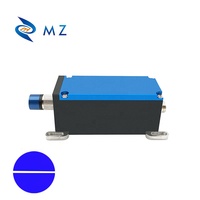 Haute puissance haute luminosité mise au point réglable 450nm 3000mW 3W 12-24V bonne Dissipation thermique Module Laser ligne bleue industrielle