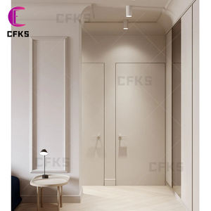Puerta oculta americana <span class=keywords><strong>sin</strong></span> <span class=keywords><strong>marco</strong></span>, puerta oculta de madera Interior blanca con paneles de pared, puerta Interior <span class=keywords><strong>sin</strong></span> <span class=keywords><strong>marco</strong></span> con bisagra oculta - Product Image 4