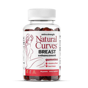 เยลลี่เบอร์รี่แสนอร่อยสำหรับผู้หญิงอาหารเสริมหน้าอกสมุนไพรรากดอกแดนดิไลออนสีชมพูสำหรับทารกแรกเกิดมีตราสินค้าตามต้องการ - Product Image 1