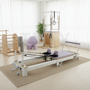 <span class=keywords><strong>Tmax</strong></span> Premium Factory Direct Portable Aluminum Pilates Reformers Folding Reformer Foldable Pilates Core Bed  Easy Store - Product Image 2