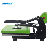 Pour AIDARY CE certifié semi-automatique T-Shirt presse à chaud Sublimation à ouverture automatique avec contrôleur numérique et prix manuel