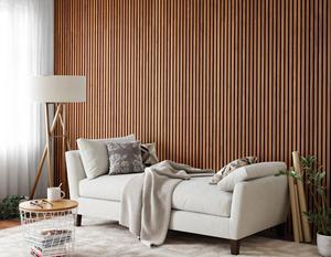 Akupanel ahşap akustik paneller meşe kaplama MDF slat akustik Panel difüzyon duvar ses yalıtımı ürün - Product Image 6