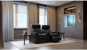 Mulujky — meuble électrique une seule siège en cuir, pour Home cinéma, canapé inclinable, avec porte-gobelet et Table pivotante - Product Image 6