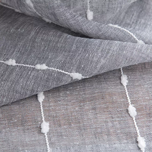 Innermor belle <span class=keywords><strong>tende</strong></span> di Tulle di <span class=keywords><strong>lino</strong></span> turco Ready-Made in tessuto di <span class=keywords><strong>pizzo</strong></span> di Tulle solido per salotto - Product Image 4