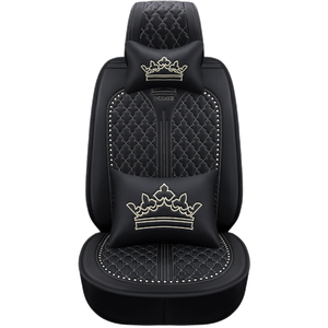 Cubierta universal para asiento de coche, cojín de cuero completo con corona de viento de Palacio, para las cuatro estaciones, nuevo modelo de 2021 - Product Image 4