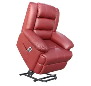 Home modern lift deck chair intelligent furniture living room massage leather sofa for the elderly