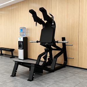 Presse à jambes commerciale haut de gamme avec fonction hack squat, dossier ergonomique pour un confort optimal lors de longues séances - Product Image 2