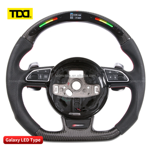 Volante Deportivo de Fibra de Carbono TDD LED para Audi A3/A4/A5/A6/A7/A8/Q5/Q7/TT/RS3 RS4 RS6 Personalizado - Product Image 2