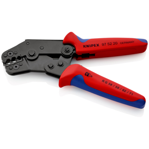 Pince à sertir KNIPEX 97 52 20 version courte avec poignées multi-composants bruniées 195 mm - Product Image 2