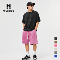Shorts Cargo en Toile 260 GSM Délavée à l'Acide, 100% Coton, Séchage Rapide, Anti-Plis, Haute Qualité, Meilleures Ventes, pour Entraînement et Usage Quotidien