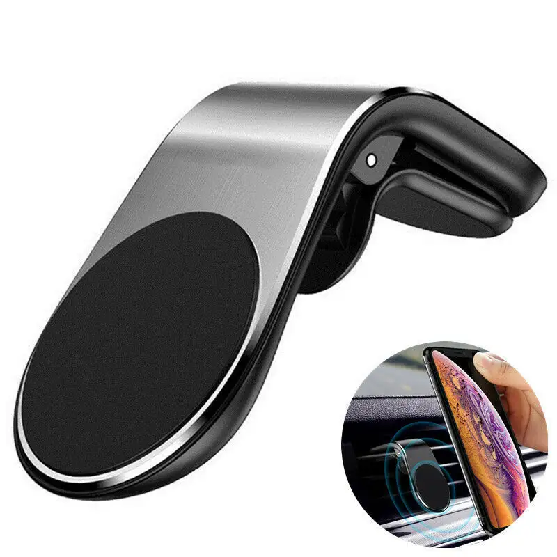 2020 New Universal L type Car Mount Air Vent Clip Stand Holder For Mobile Phone