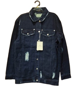 Veste occidentale légère en denim de qualité supérieure pour femmes Offre Spéciale à la mode courte lot de stock au Bangladesh matériau de remplissage en coton - Product Image 4