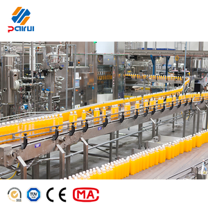 Machine de remplissage pour bouteilles PET d'orange, ligne de production automatique de rinçage et de bouchage, équipement de la série utilisée dans les usines de boissons - Product Image 5
