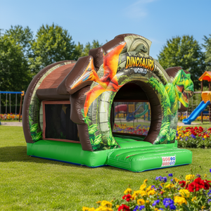 Combo Comercial en Oferta, Castillo Inflable <span class=keywords><strong>de</strong></span> <span class=keywords><strong>Jurassic</strong></span> <span class=keywords><strong>World</strong></span>, Brincolines, Castillo Inflable para Fiestas - Product Image 1