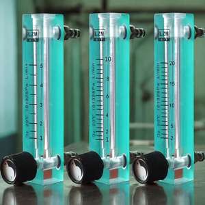 Rotamètre de type analogique Oxygène Système de débit de gaz industriel Régulateur d'oxygène portable avec débitmètre 15LPM Débitmètre d'oxygène médical - Product Image 4