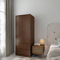 Système de dressing moderne en bois pour chambre à coucher, meuble de rangement pour chambre à coucher