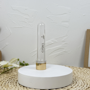 Tubes à essai en plastique PET de tailles multiples avec bouchons à vis en aluminium Vente en gros pas cher - Product Image 1