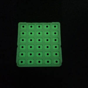 Claviers en silicone personnalisés phosphorescents, nombreux boutons en caoutchouc fluorescent avec pastilles conductrices pour machine de point de vente - Product Image 4