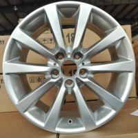 Jantes en alliage coulé PCD 5*120 18 pouces 8.0J en stock, jantes de remplacement modifiées pour voitures particulières