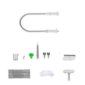 Nettoyeur vapeur électrique automatique <span class=keywords><strong>5</strong></span> en <span class=keywords><strong>1</strong></span> pour tissus d'ameublement, machine à nettoyer à plat, produits pour vêtements, siège de voiture, prise US/UK - Product Image 4