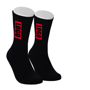 Chaussettes de sport unisexes personnalisées en tricot pour l'automne - Mélange de coton, compression, séchage rapide, antibactériennes, logo OEM - Product Image 2