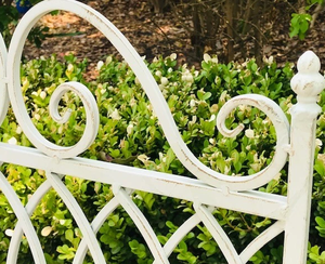 नवजात बच्चों के लिए nordic शैली प्राचीन गन्ना रॉकिंग कुर्सी के लिए लघु बेडरूम सफेद नॉर्डिक ग्रे पोर्टेबल आयरन - Product Image 5