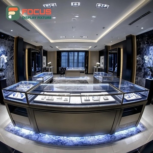 Meubles de magasin de bijoux sur mesure haute visibilité, fabricant de meubles, vitrine de boutique à surface polie - Product Image 2