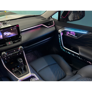 Luz Ambiental Interior Personalizada para Toyota RAV4/Wildlander LHD RHD, Tira LED Acrílica Symphony, Lámpara de Atmósfera, Venta de Fábrica - Product Image 6