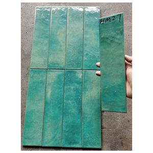 Carreaux de mosaïque en porcelaine pour dosseret de cuisine, bordure de <span class=keywords><strong>douche</strong></span> de salle de bain-longue bande, décoration murale étanche (300x75mm) - Product Image 5