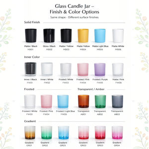 <span class=keywords><strong>Bougie</strong></span> en cire <span class=keywords><strong>de</strong></span> soja Aoyin dans un bocal en verre transparent avec couvercle, mèche en coton aromatique, bougies parfumées <span class=keywords><strong>de</strong></span> qualité supérieure - Product Image 5