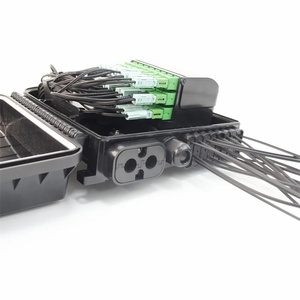 IP67 방수 10포트 광섬유 분배함 PC+ABS 소재 FTTH 터미널 박스 (POE/GSM/GPRS 지원, UV 차단 기능 포함) - Product Image 3