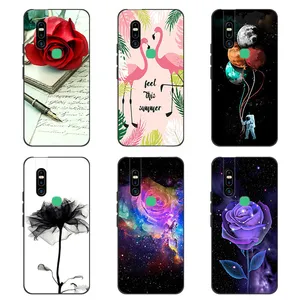 2022 Fashion Flamingo Design Shockproof TPU Cell Phone Case Back Cover For Infinix S5 Pro Mobile Accessories