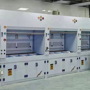 خزانة دخان مجاري مع مروحة مع غطاء دخان ممتاز للتهوية الفعالة في المختبرات - Product Image 1