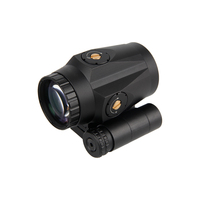 Vue optique tactique 3x miroir grossissant visant point rouge télescope de visée entraînement en plein air chasse en plein air