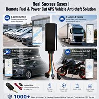 Traceur GPS 4G LTE+2G avec coupure de carburant et d'alimentation à distance, surveillance vocale, localisateur de véhicule en temps réel pour tableau de bord, voiture, camion, flotte