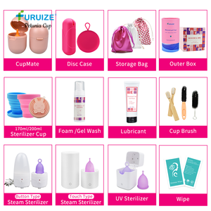 Eco Friendly riutilizzabile coppe mestruali di alta qualità di grado medico Silicone donna periodo tazza in Silicone coppetta mestruale all'ingrosso - Product Image 6