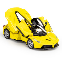 Diecast Model car 1:32 ferrary Rafa ultra carrera super car model con sonido y luz Pullback ornamento Modelo del coche