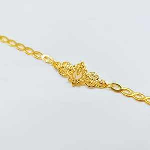 Parures de bijoux en laiton polyvalentes 116 pour femmes, plaqué or rose 24 carats, pour un usage quotidien décontracté, réunions d'affaires - Product Image 3