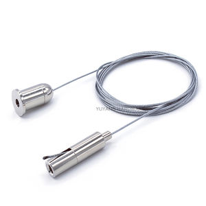Gran oferta, pinza de cuerda de Cable de acero inoxidable ajustable, Kit de suspensión de luz de pista, sistema colgante - Product Image 1